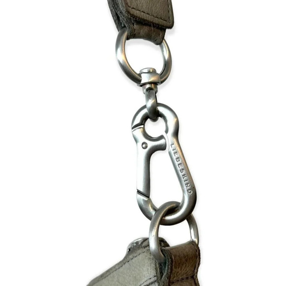 Liebeskind Berlin Gine  Vintage Taupe Leather Crossbody Bag - Picture 10 of 13